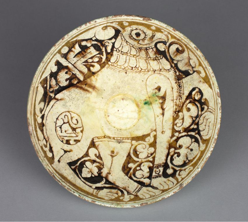 Seljuk bowl with a griffin, Iran